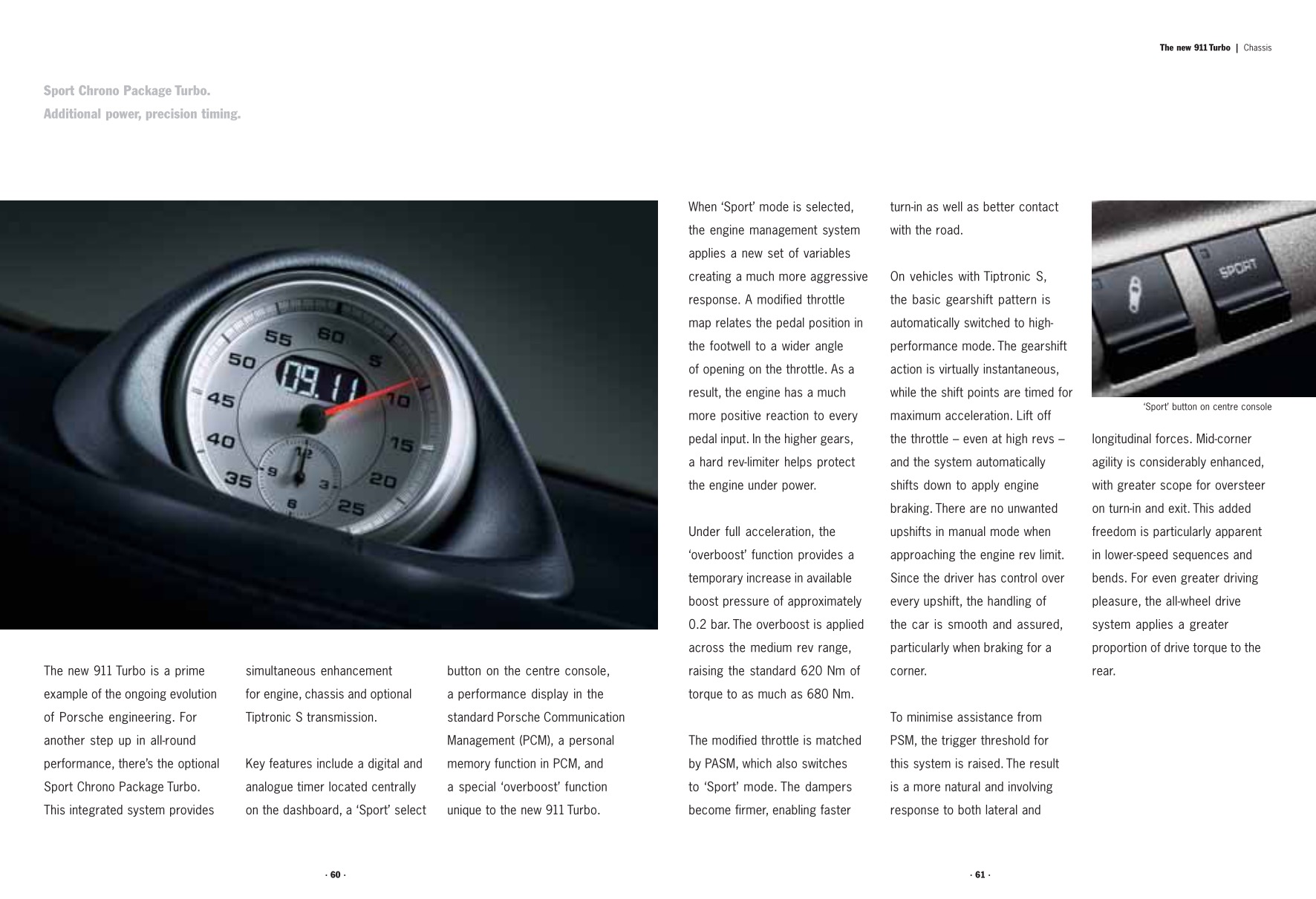 2006 Porsche 911 Turbo Brochure Page 3